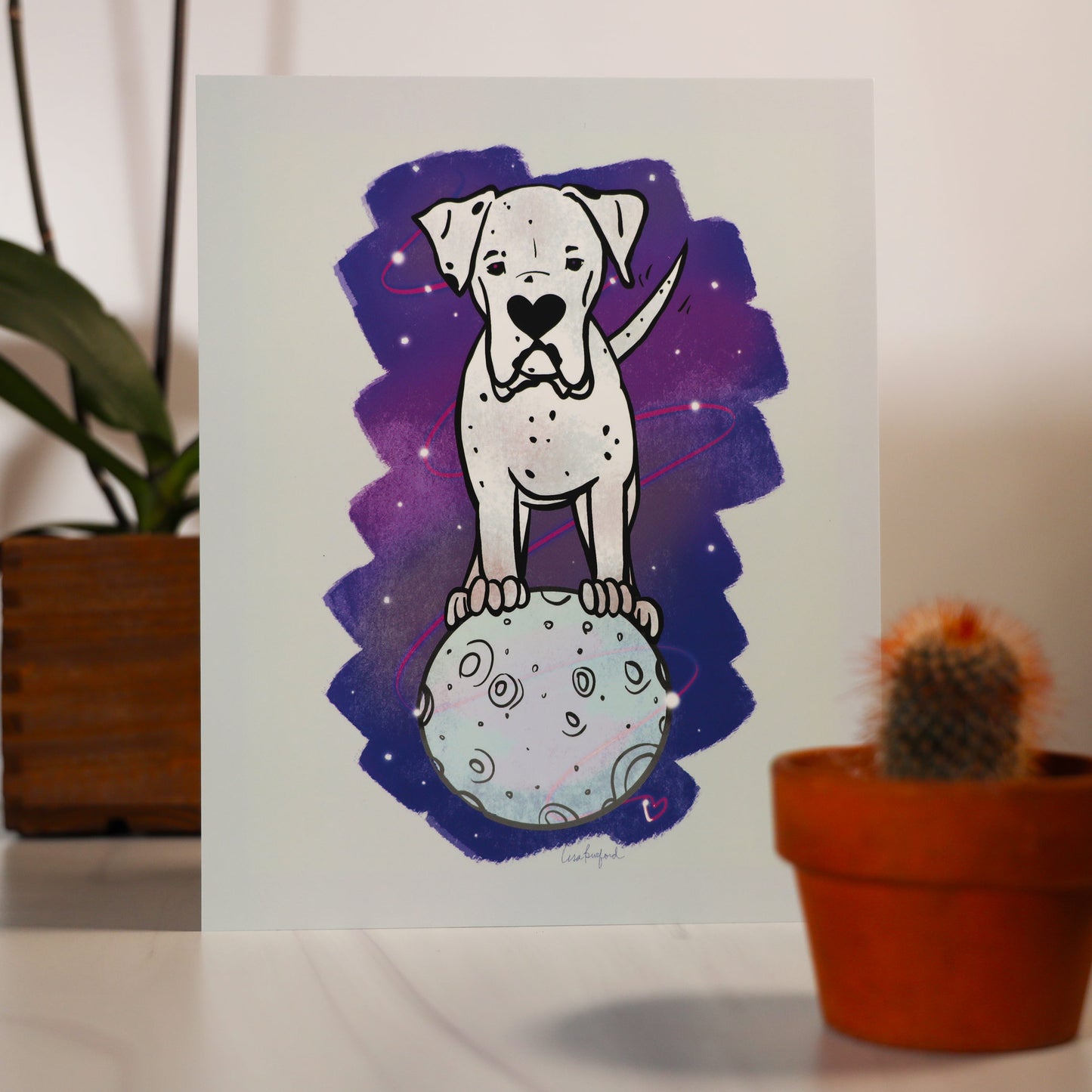 Lunar on the Moon 8x10 Print