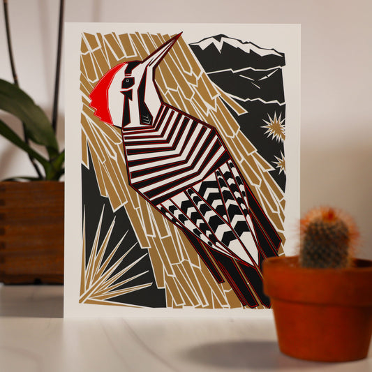 Ladder-backed Woodpecker 8x10 Print
