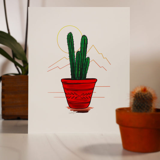 San Pedro Cactus 8x10 Print